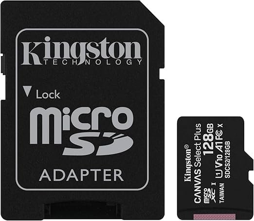 Kingston Scheda Micro SD 128G Con Adattatore SD - immagine 2