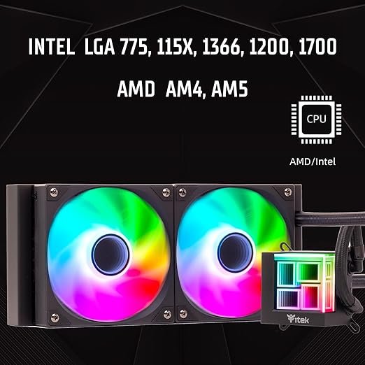 Itek Dissipatore a Liquido Per Cpu - immagine 3