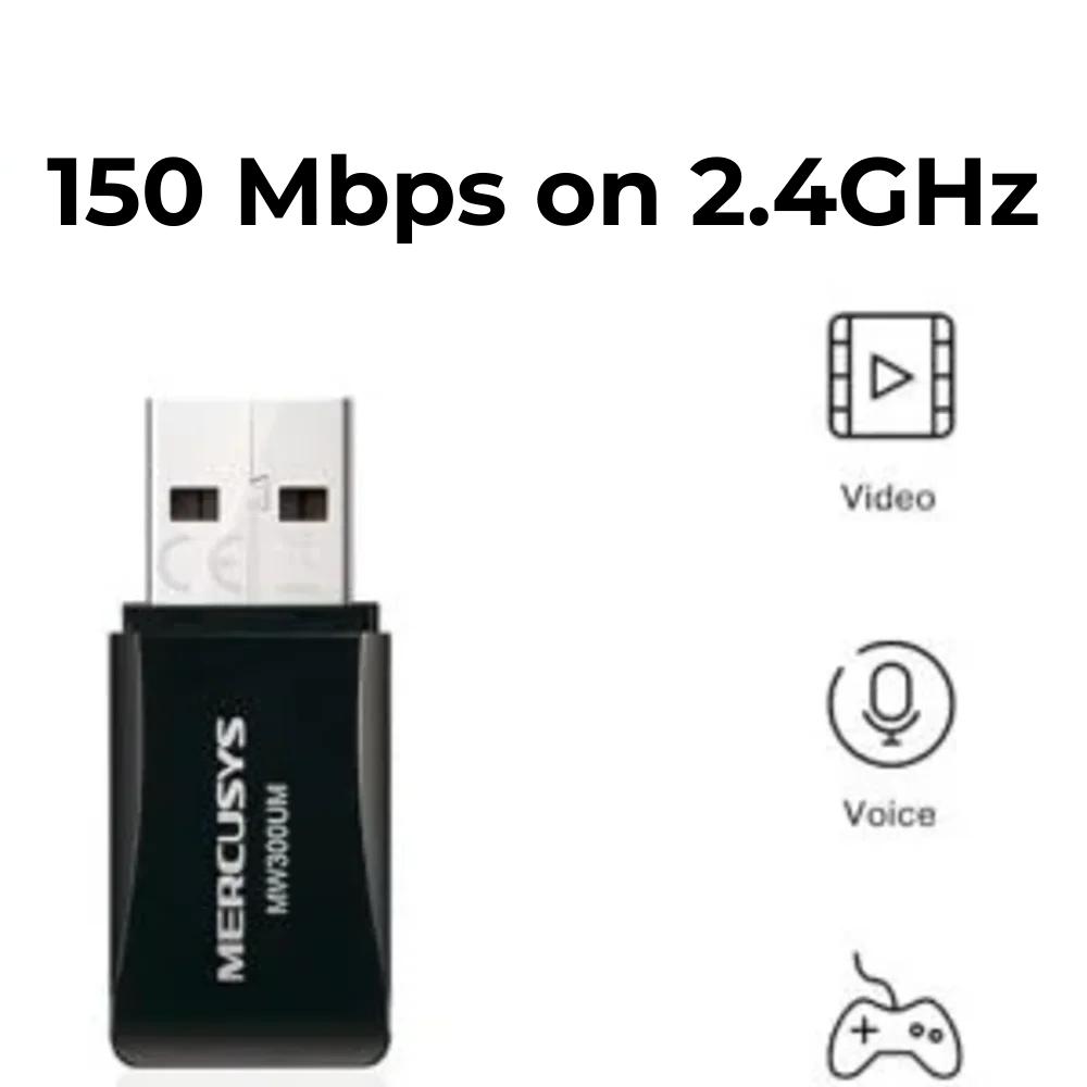 MERCUSYS Chiavetta Wi-Fi 300Mbps