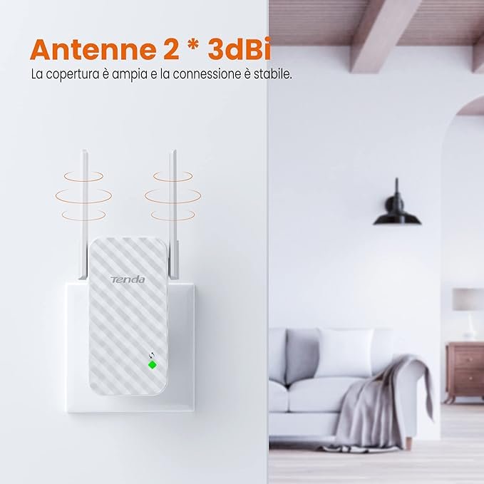 Tenda EXTENDER e Punto Di Accesso 300Mbps - immagine 7