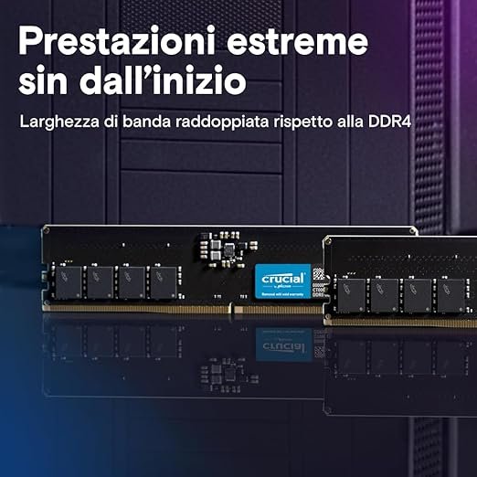 RAM CRUCIAL DDR5 8G - immagine 3