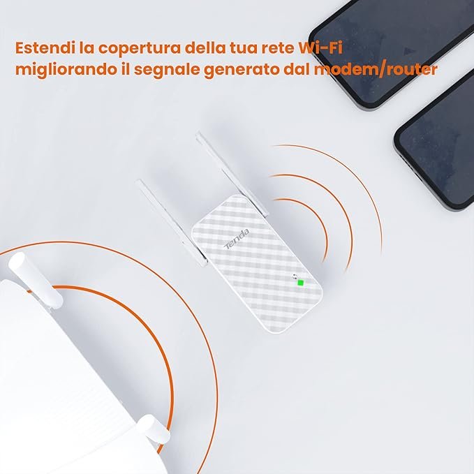 Tenda EXTENDER e Punto Di Accesso 300Mbps - immagine 6