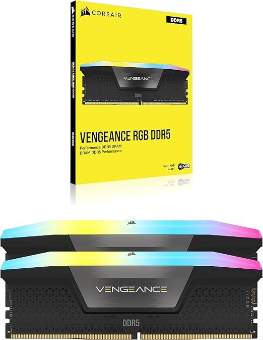 RAM CORSAIR VENGEANCE RGB DDR5 32GB (2x16GB) - immagine 2