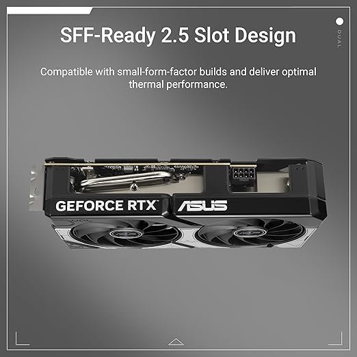 ASUS Dual NVIDIA RTX 5060 8G - immagine 2