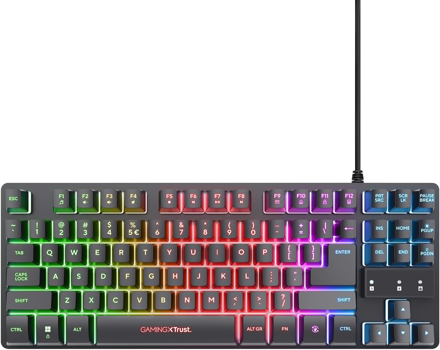 Tastiera Da Gaming USB Trust Rgb - immagine 3