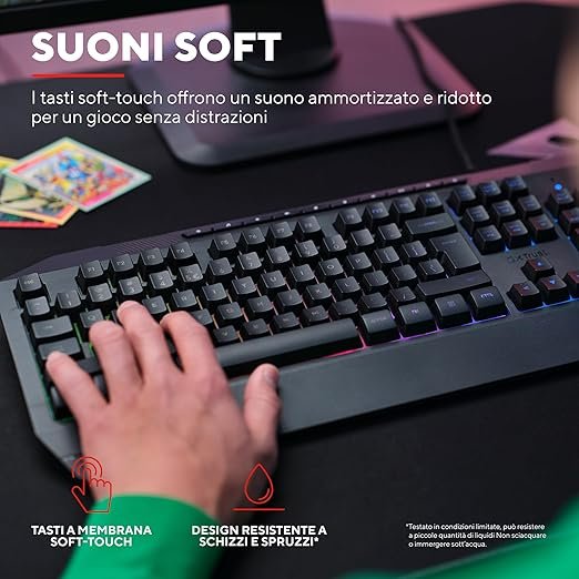 Kit Tastiera, Mouse e Tapetino, Usb Trust - immagine 6