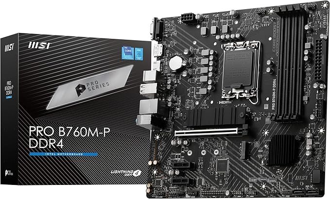 MSI Scheda Madre B760M-P DDR4 - immagine 3