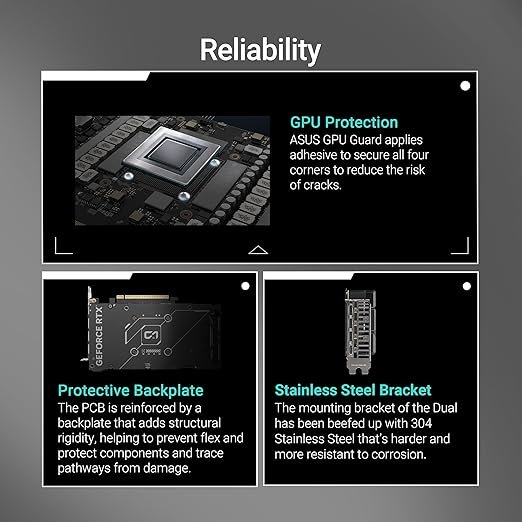 ASUS Dual NVIDIA RTX 5060 Ti 16G - immagine 4