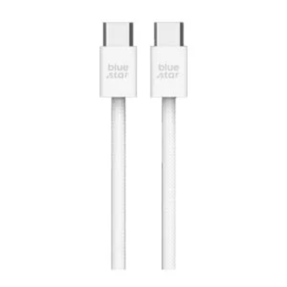 CAVO DI RICARICA DA USB-C A TYPE-C USB-C BLUE STAR 1MT 6A 60W