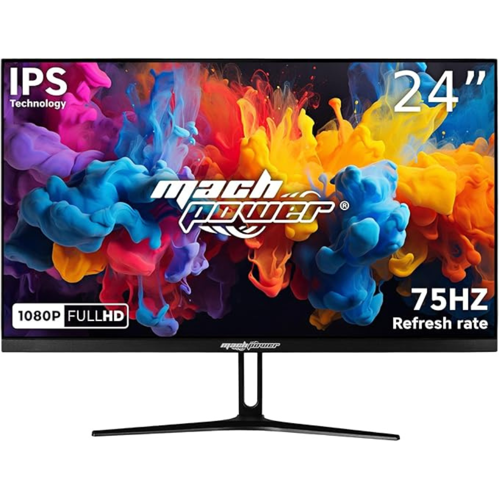 Mach Power Monitor - LED 23.8" - IPS Full HD 1080p - 75Hz - Low Blue Light - Angolo di Visione 178°
