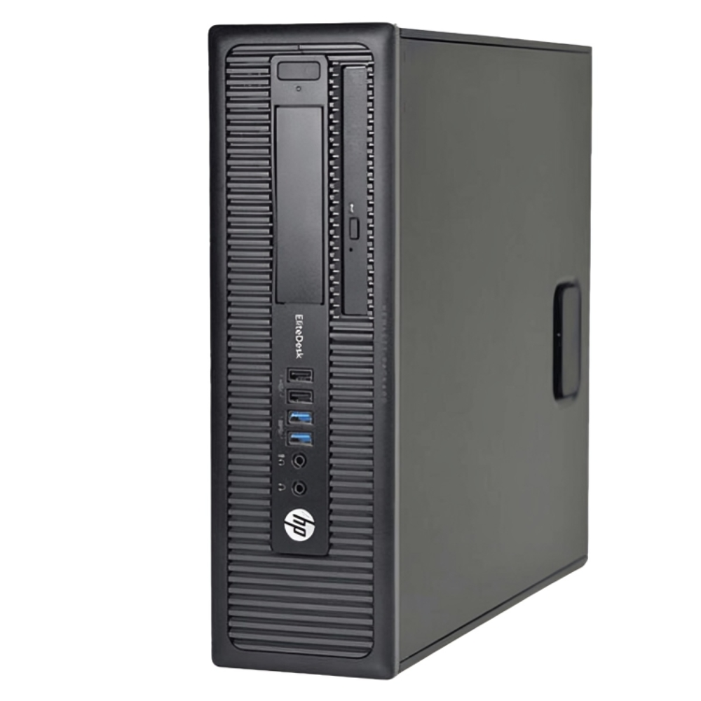 PC DESKTOP HP ELITEDESK 800 G1 SFF - CPU I5 4590 - RAM 12 - SSD 512 - HDD 500 - WINDOWS 11 PRO